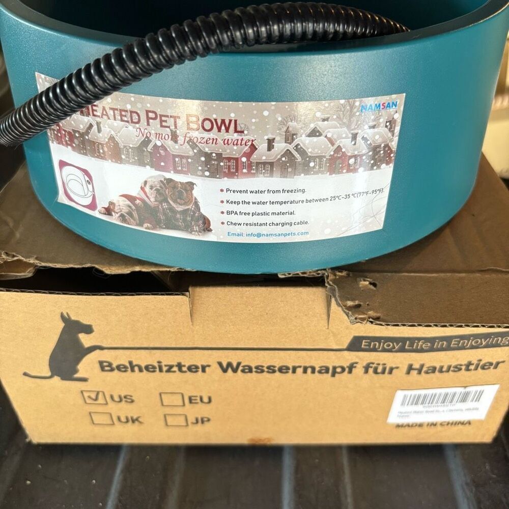 Namsan Heated Pet Bowl